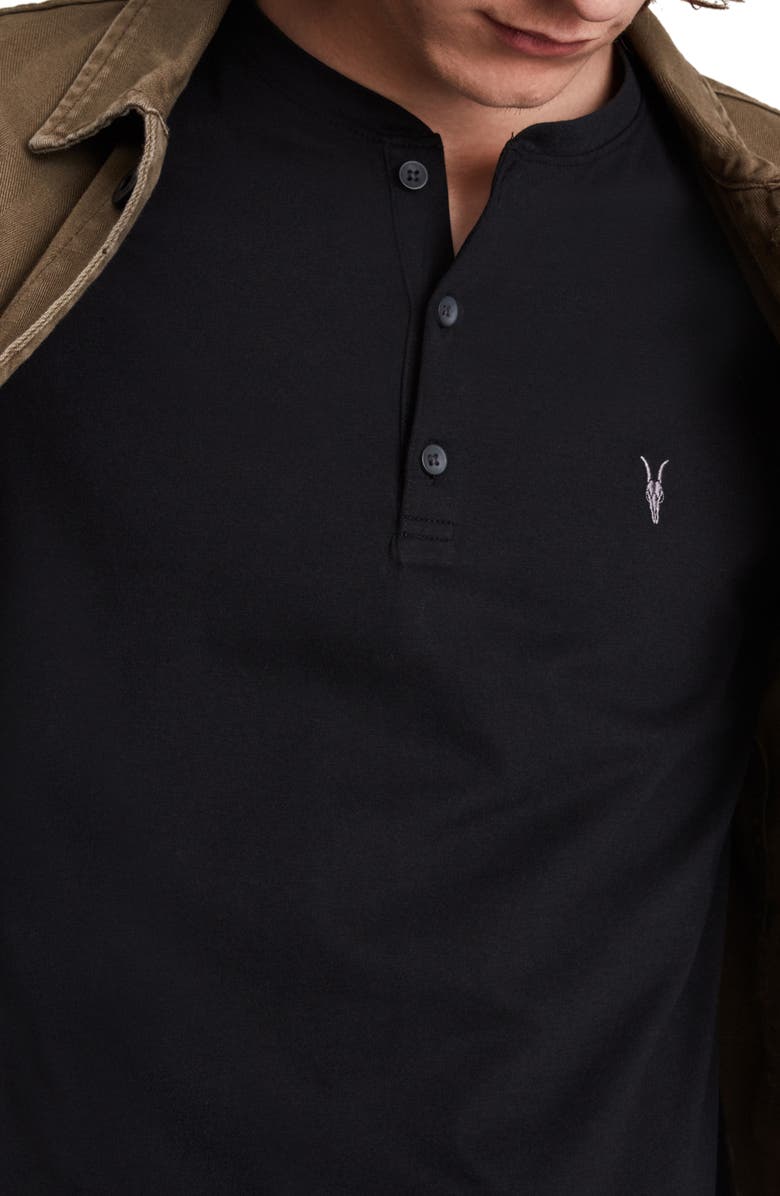 AllSaints Brace Long Sleeve Henley, Alternate, color, 