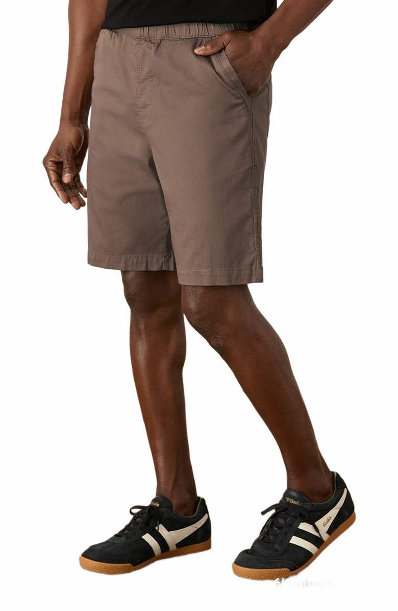Pact Organic Cotton Daily Twill Midweight Short - 9" Inseam, Alternate, color, Deep Taupe
