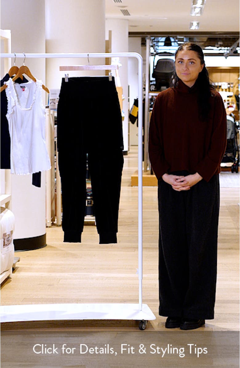 Giles Velour Ankle Pants, sales video thumbnail