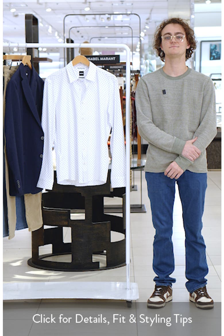 Roan Slim Fit Button-Up Shirt video