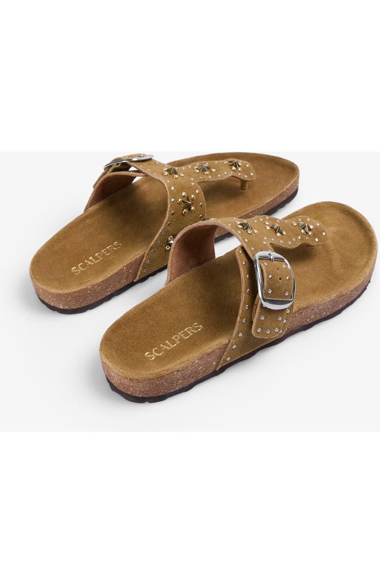 Scalpers Bio T Studs Sandal, Alternate, color,