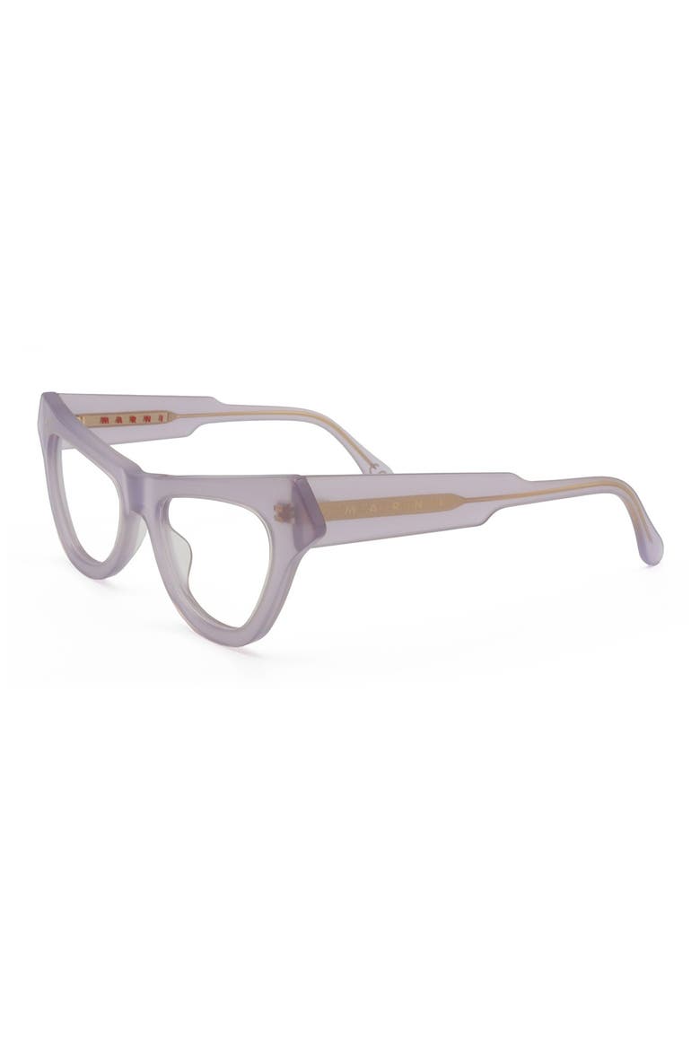 52mm Cat Eye Reading Glasses, Alternate, color, GREY