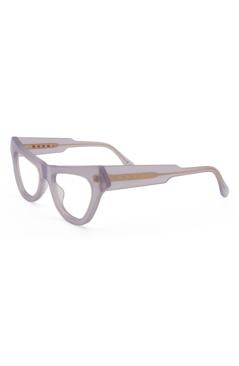 Marni 52mm Cat Eye Reading Glasses, Alternate, color, Grey