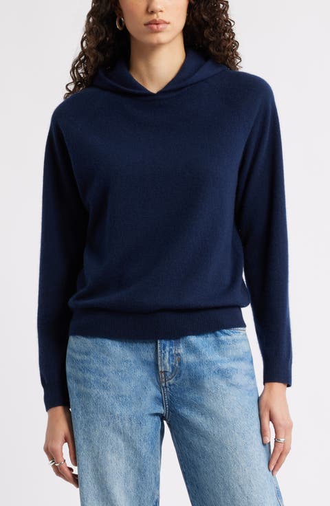 Cashmere Sweater Hoodie