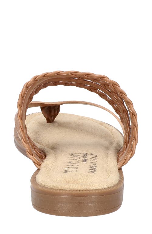 Tuscany By Easy Street® Anji Flip Flop In Tan