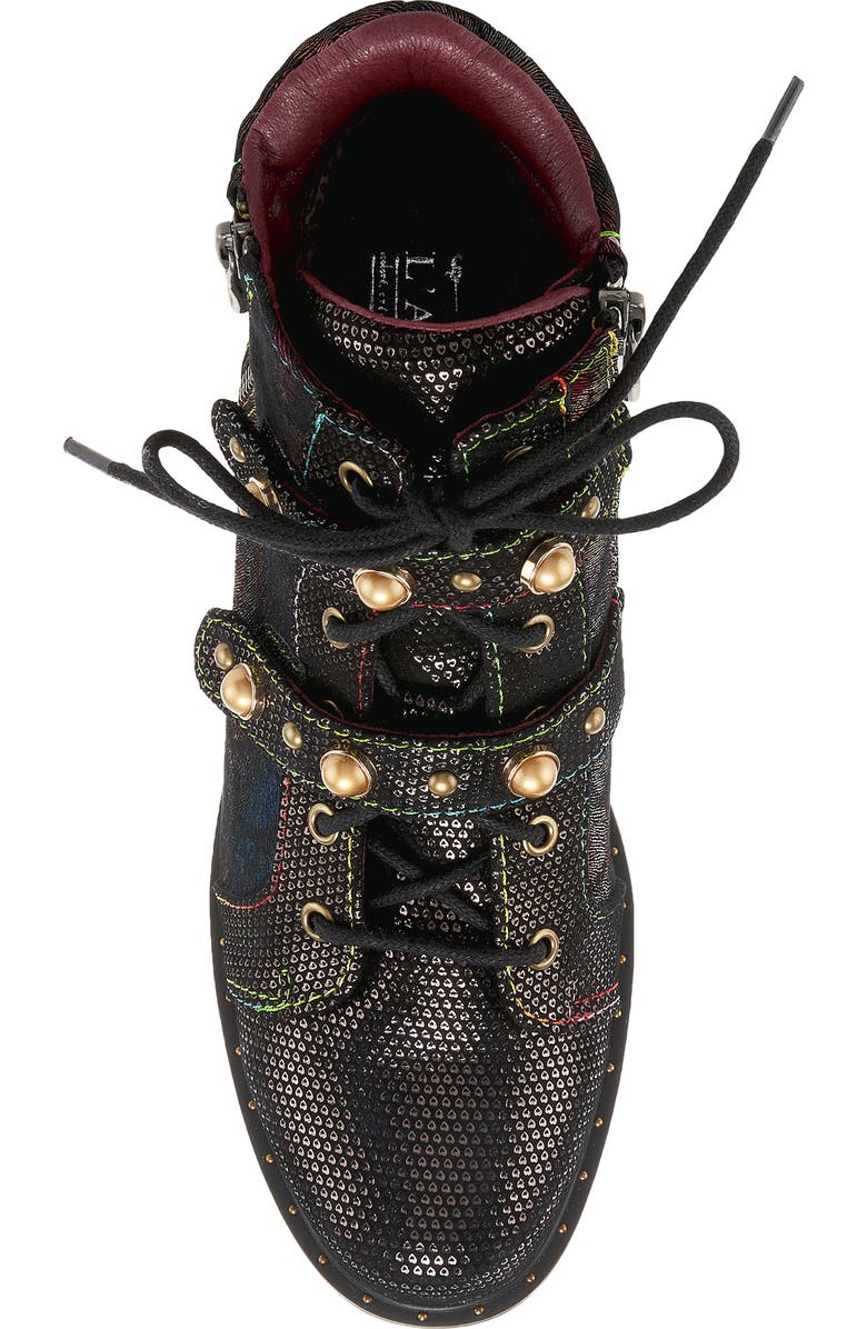 Spring Step Belgard Lace-Up Bootie, Alternate, color,