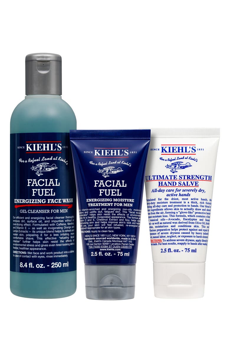 Kiehl's Since 1851 Energizing Essentials for Men, Main, color, 