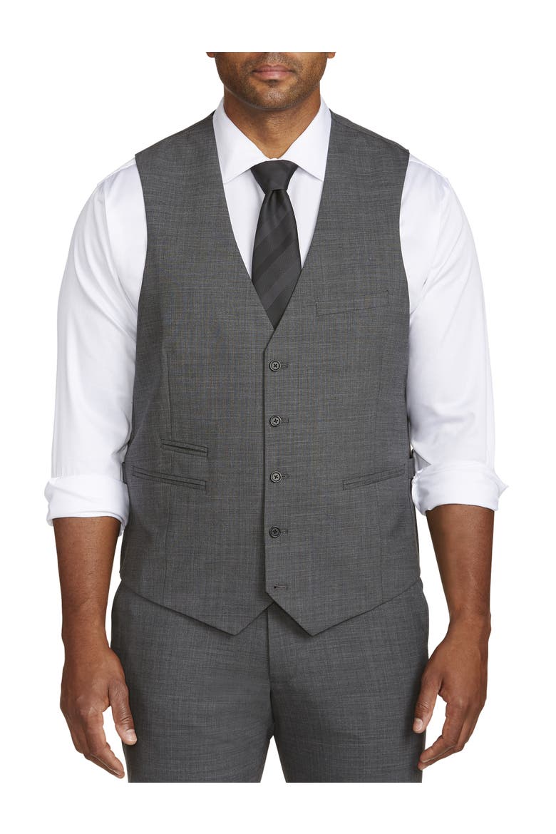 Performance Suit Vest, Main, color, GREY