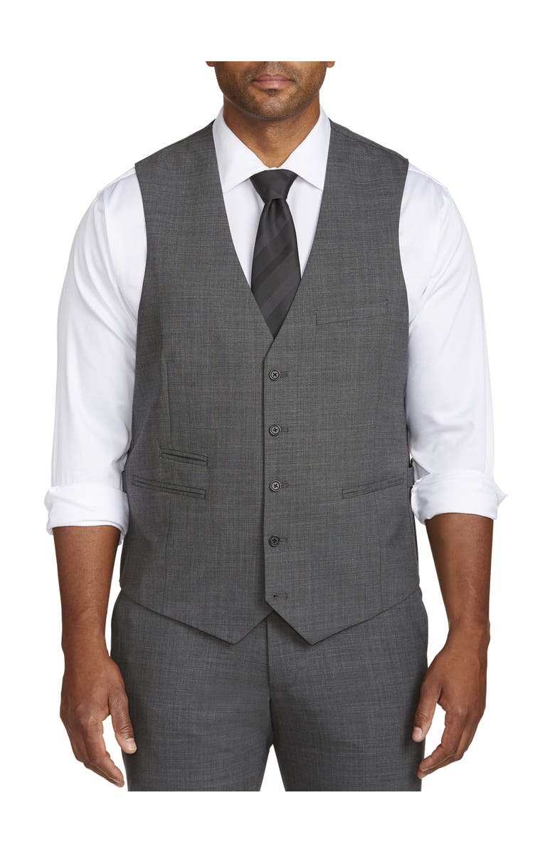 Synrgy by DXL Performance Suit Vest, Main, color, Grey