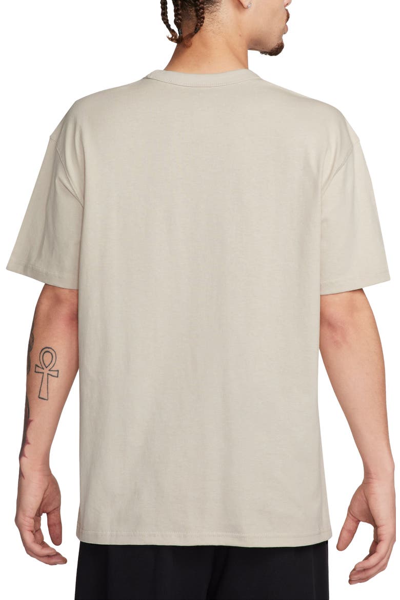 Sportswear Max90 Swoosh Label T-Shirt, Alternate, color, LIGHT OREWOOD BROWN