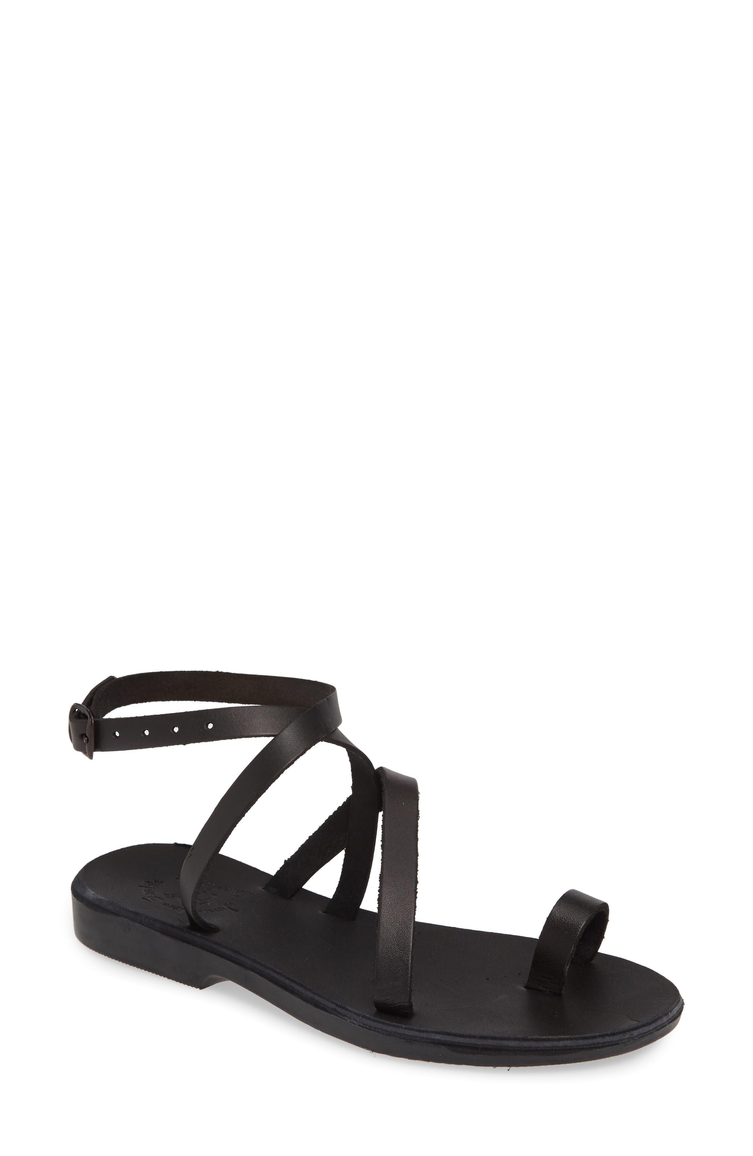 Jerusalem Sandals Mara Toe Loop Sandal, Main, color, 