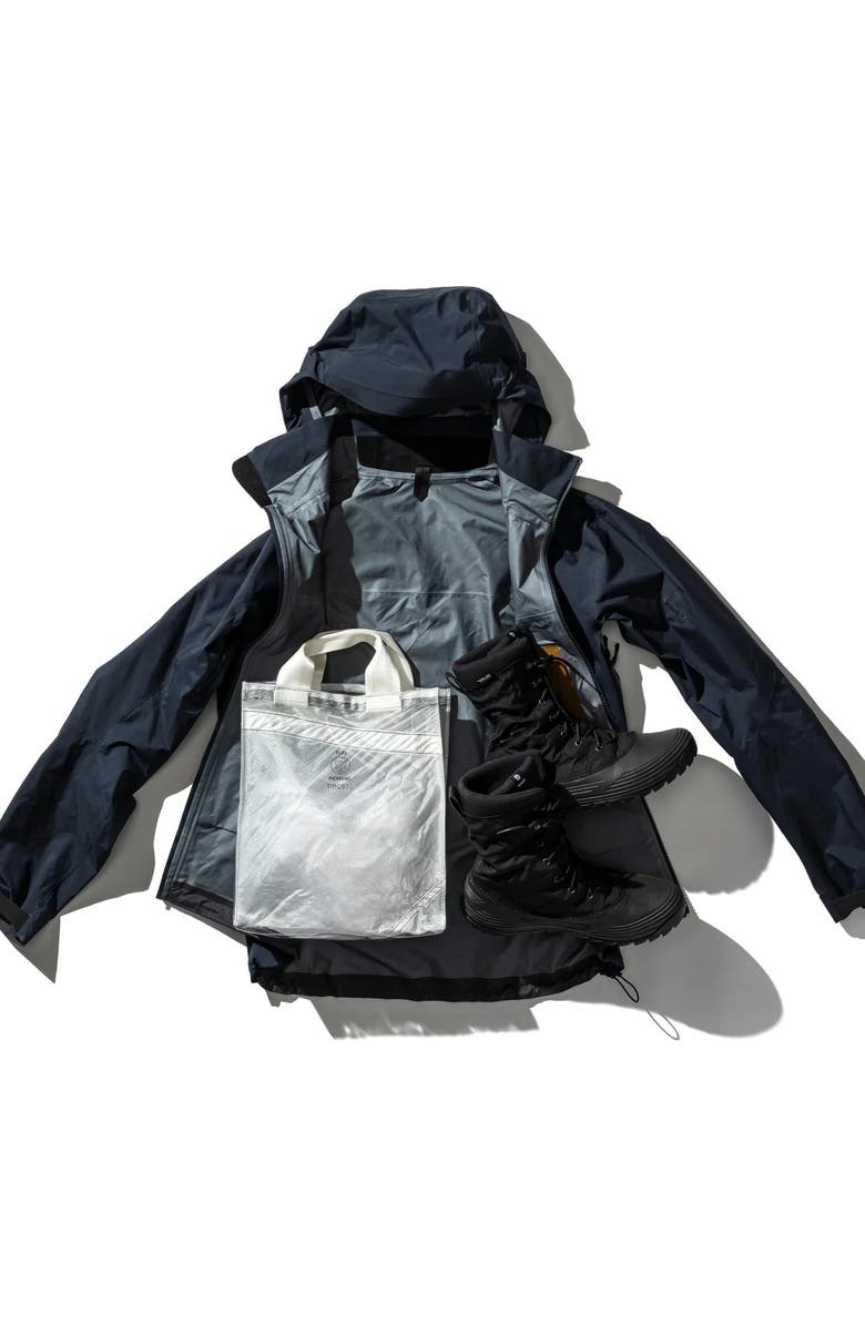 PUEBCO Covered Parachute Document Bag, Alternate, color, White