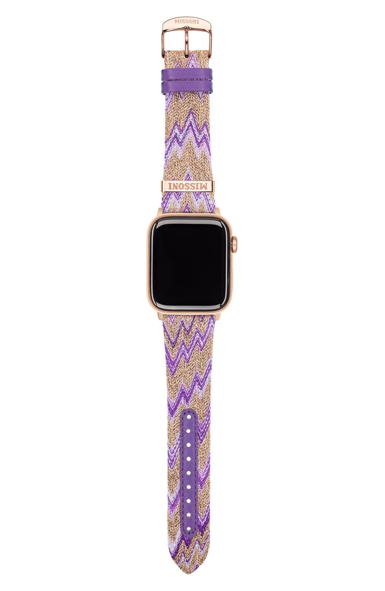 Missoni Zigzag 24mm Textile Apple Watch<sup>®</sup> Watchband, Alternate, color,