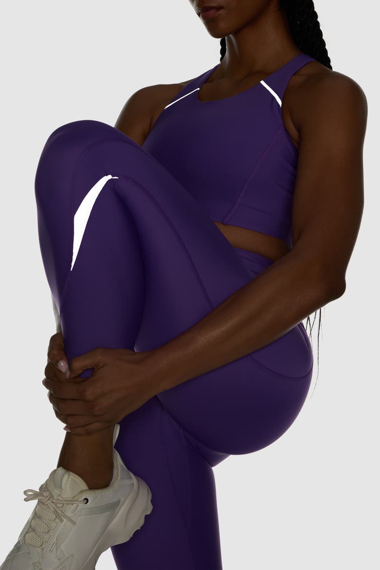 PaceForm High Rise Legging 25", Alternate, color, Bright Purple