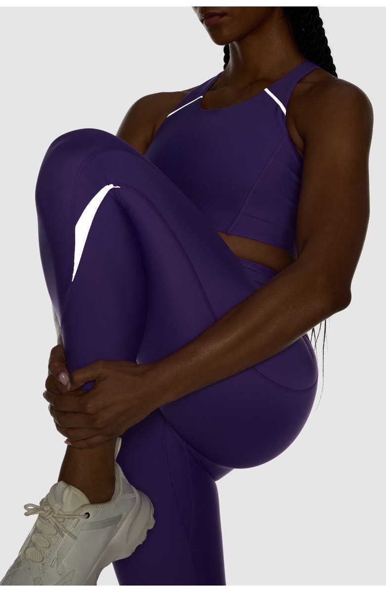 Peloton PaceForm High Rise Legging 25", Alternate, color, Bright Purple