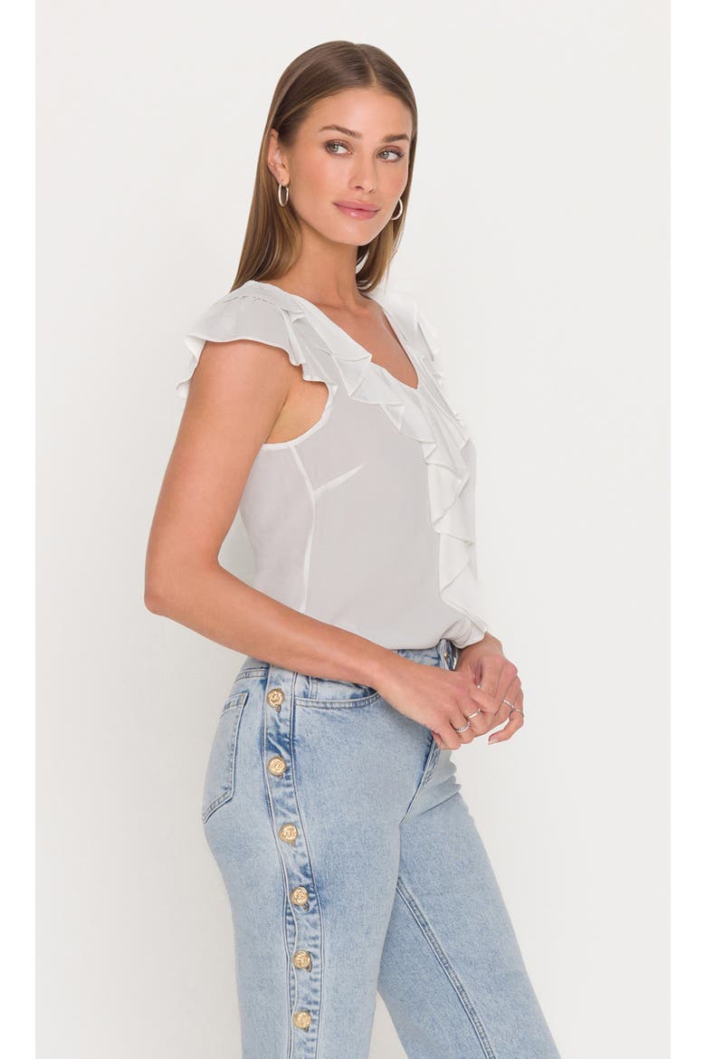 Everheart Georgette Blouse, Alternate, color, white