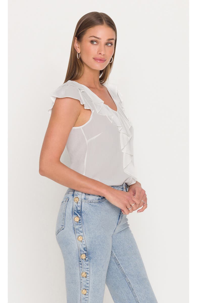 Generation Love Everheart Georgette Blouse, Alternate, color, White