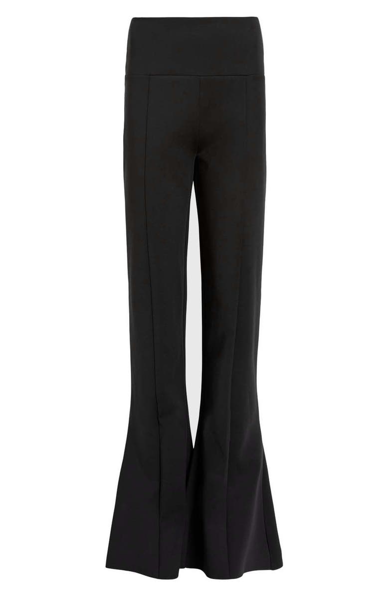 AllSaints Rebecca Flare Pants, Alternate, color, Black