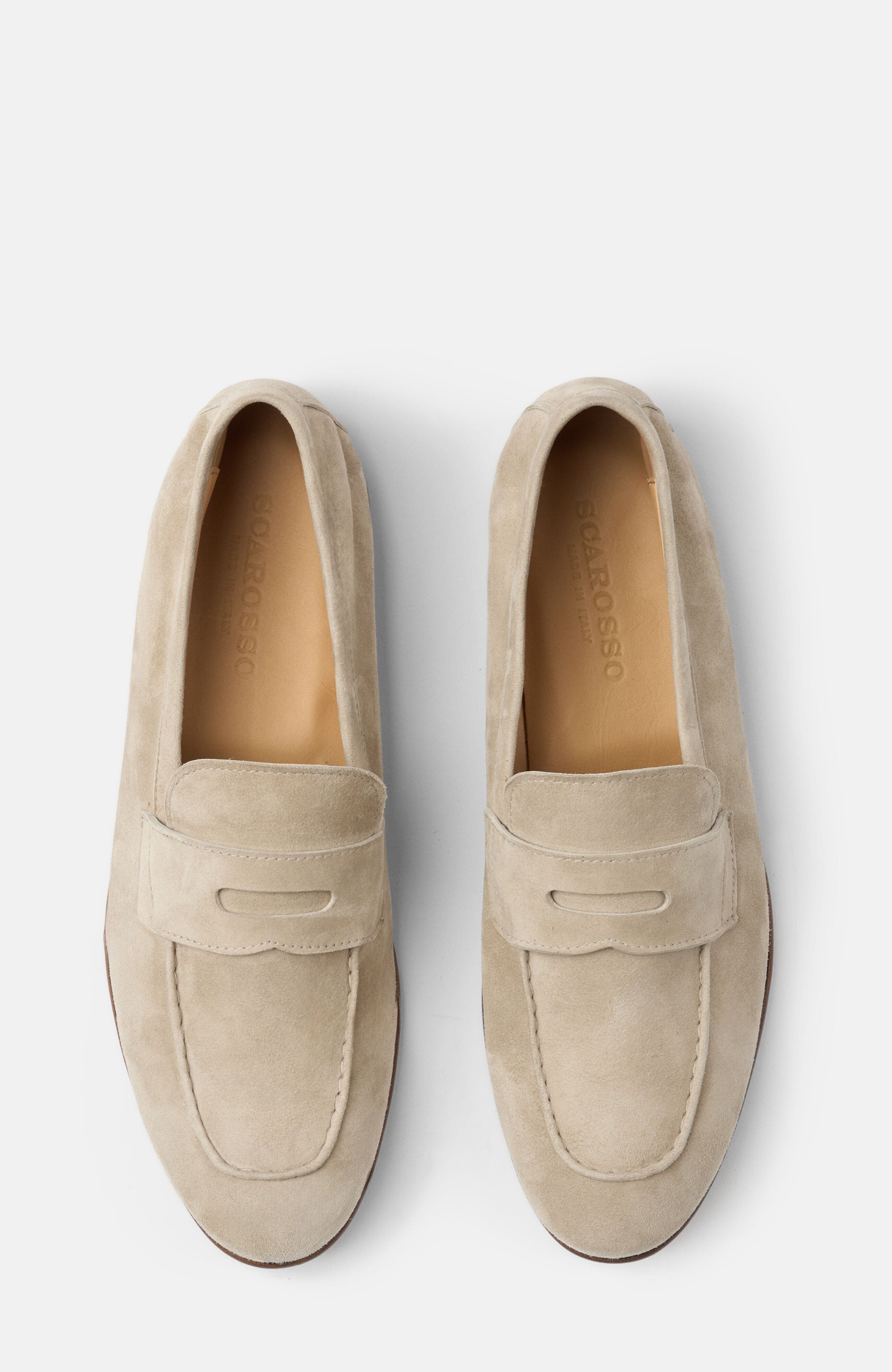 Gregory Loafers, Alternate, color, Cream - Suede