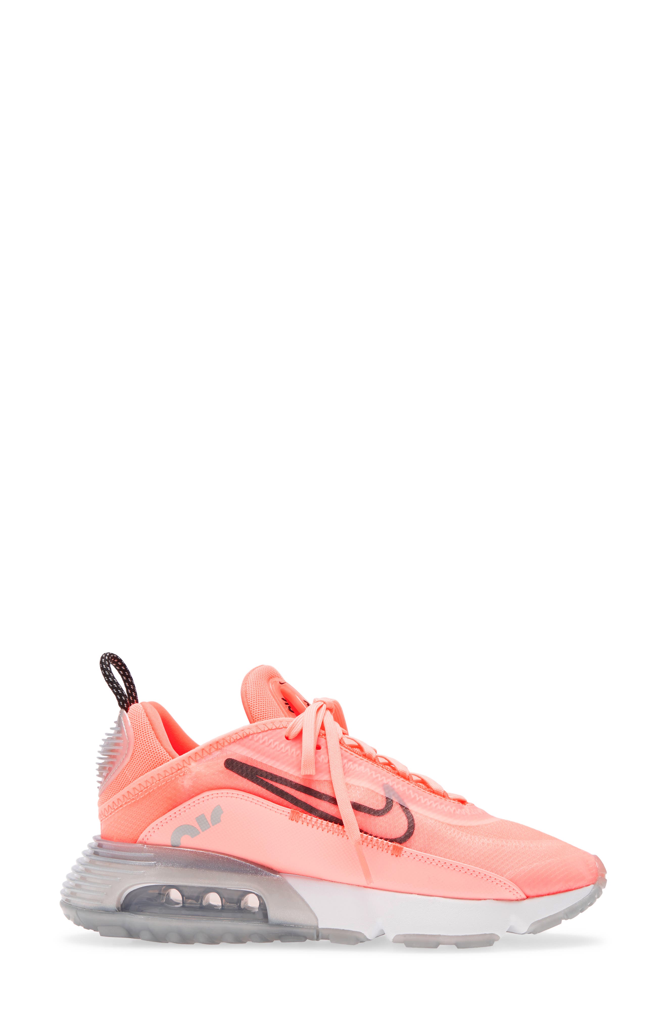 Air Max 2090 Sneaker, Alternate, color, LAVA GLOW/ BLACK/ CRIMSON