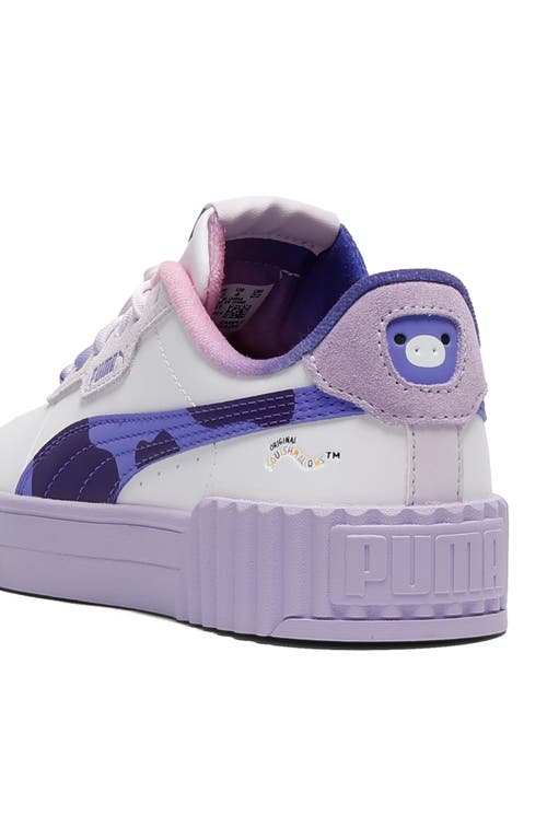Puma Kids' Carina 3.0 Low Top Sneaker In Blue