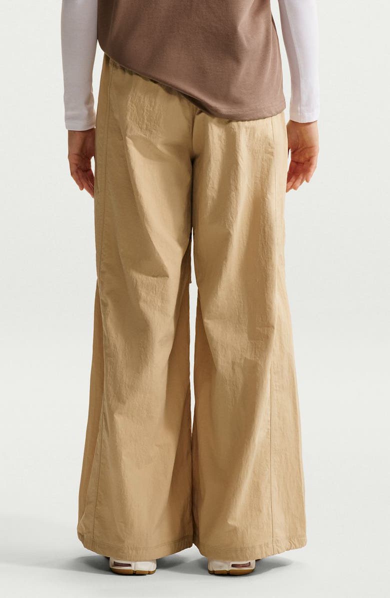 Nike Sportswear Loose Mid Rise Structured Pants, Alternate, color, Linen/ Sail