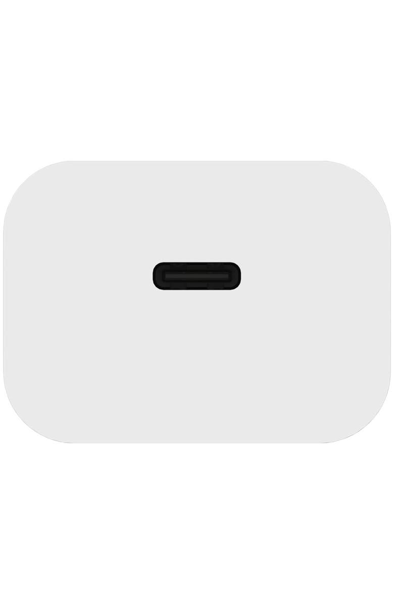 mophie 20W PD USB C Wall Charger, Alternate, color, White