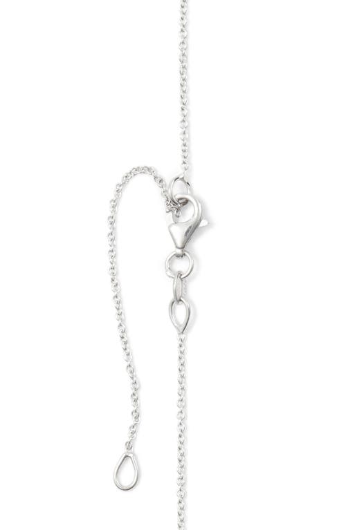 Bony Levy Diamond Pavé Initial Pendant Necklace In 18k White Gold - N