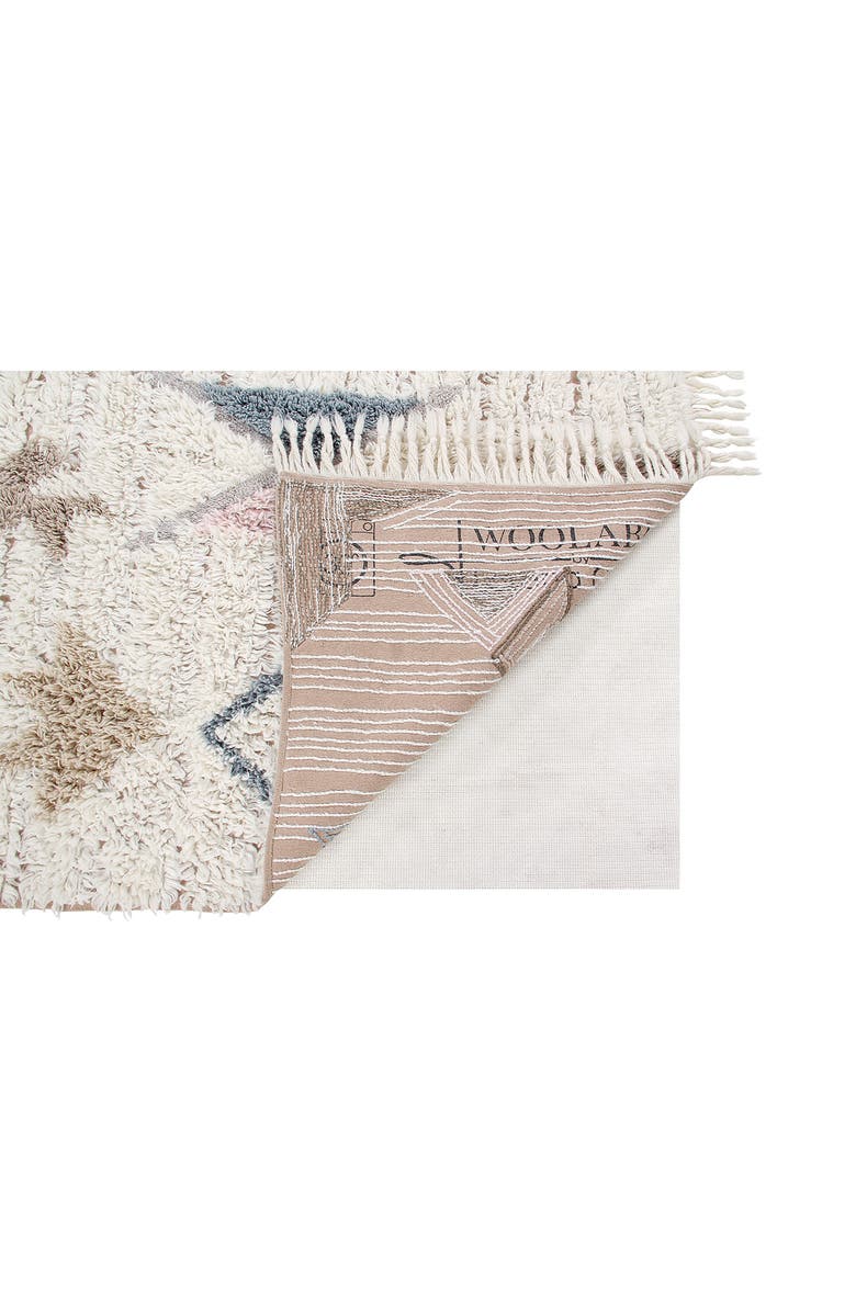 Lorena Canals Tuba Wool Rug, Alternate, color, Linen Natural Multi