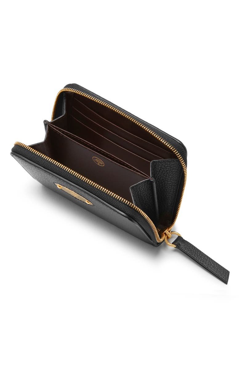Mulberry Small Zip Around Leather Wallet, Alternate, color,