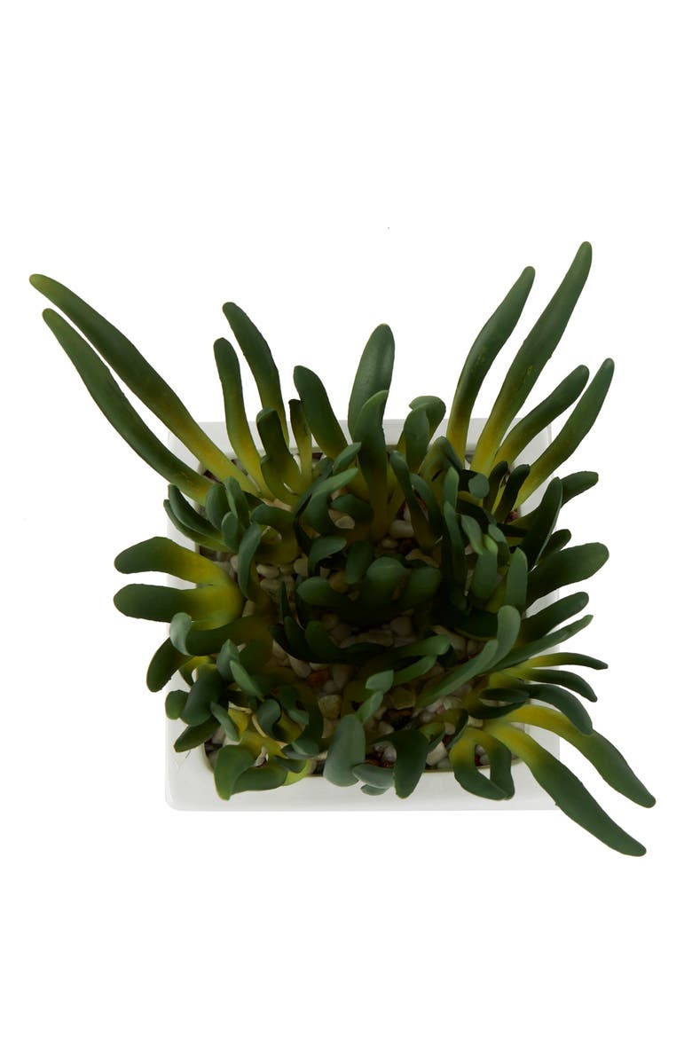 GINGER BIRCH STUDIO Green Faux Foliage Artificial Potted Plant, Alternate, color, Green