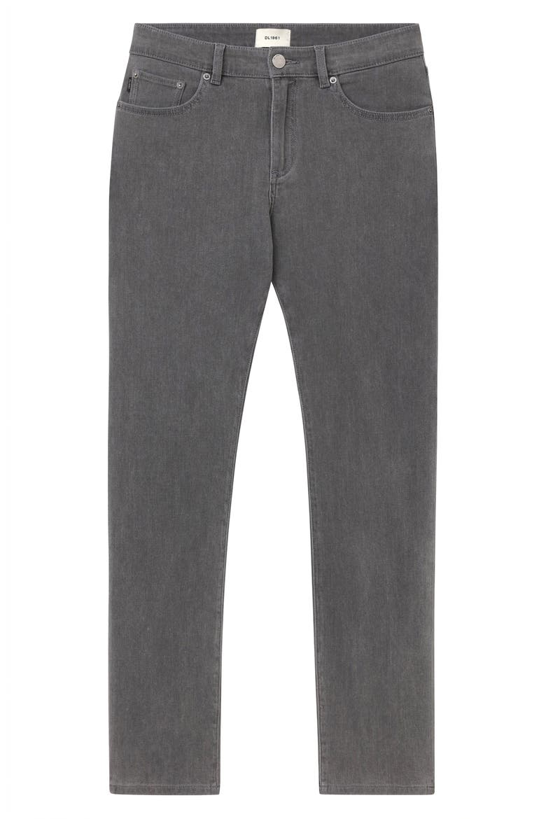 Russell DL Ultimate™ Slim Straight Jeans, Alternate, color, WEATHERED GREY