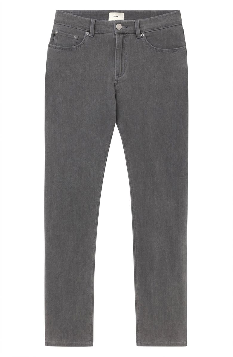 DL1961 Russell Slim Straight Leg Jeans, Alternate, color, Weathered Grey