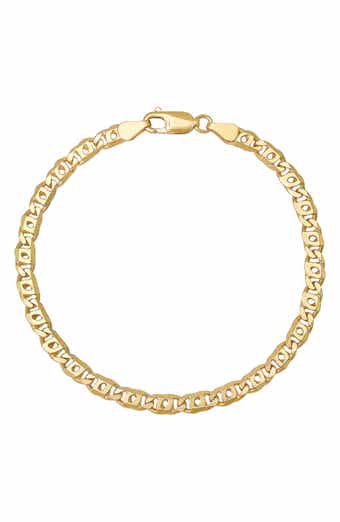 Queen Jewels Men's Tiger Eye Chain Bracelet