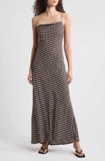 Faithfull The Brand Luisa Geo Print Maxi Dress