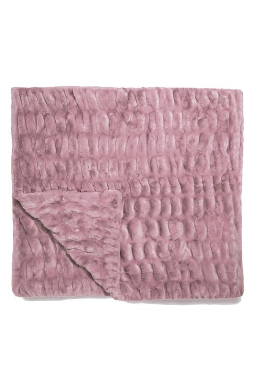 LOLA BLANKETS Original Throw Blanket in Huckleberry Harvest  product