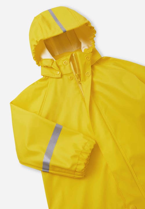 Reima Lampi Raincoat In Yellow