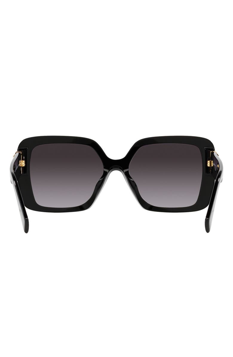 Miu Miu 56mm Gradient Irregular Sunglasses, Alternate, color, 
