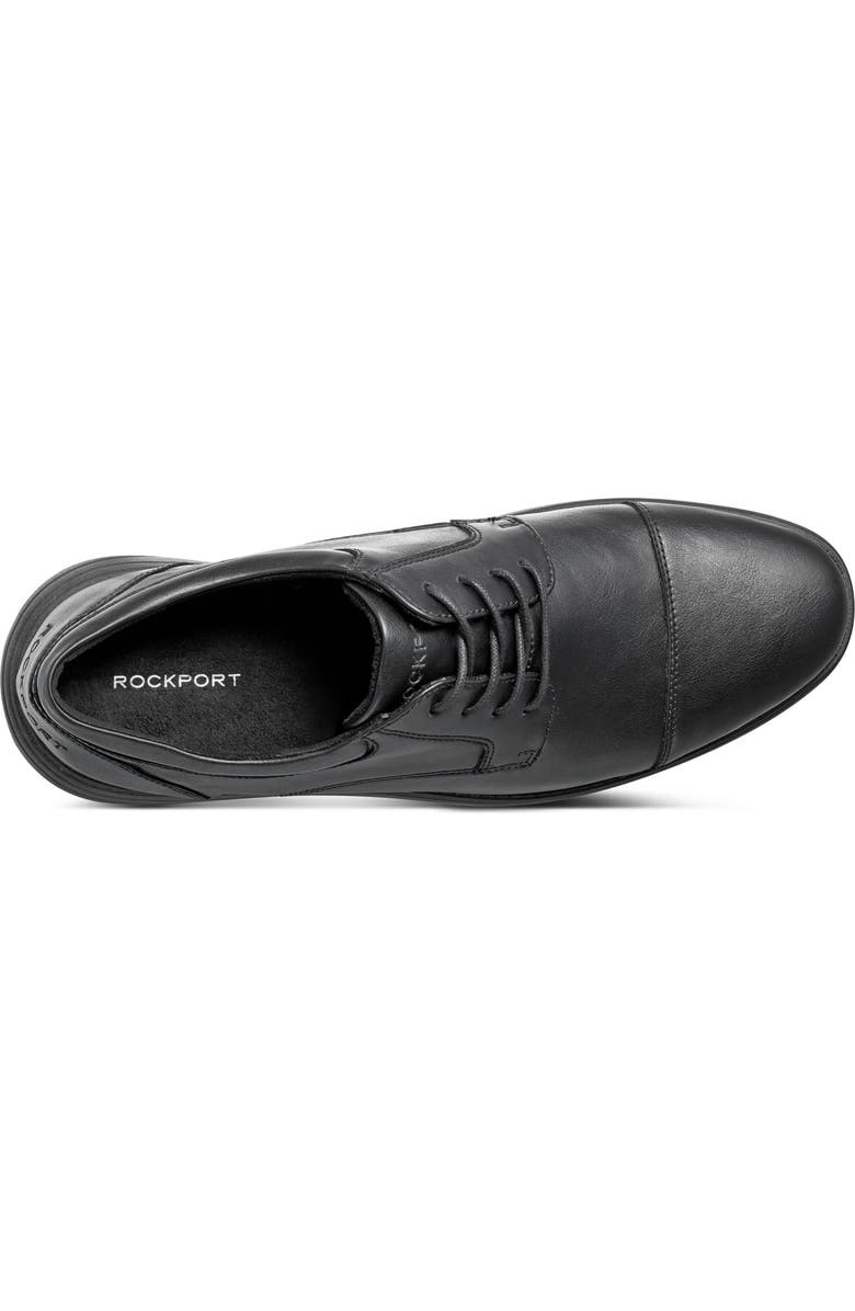 Rockport Declan Cap Toe Derby, Alternate, color, Black