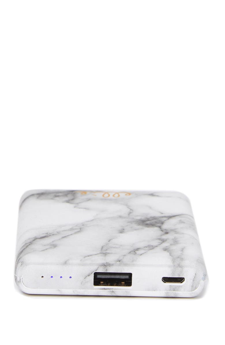 ELLIE LOS ANGELES Misty Marble Power Bank Charger, Alternate, color, 