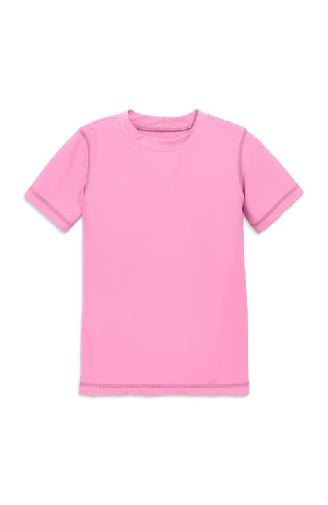 Kids Short Sleeve Rash Guard (Toddler, Little Kid, Big Kid)