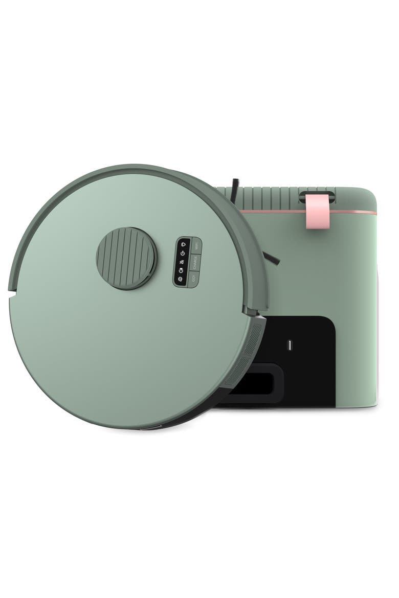 Bio Self-Empty Robot Vacuum & Mop with Reusable Bags, Main, color, Ravine