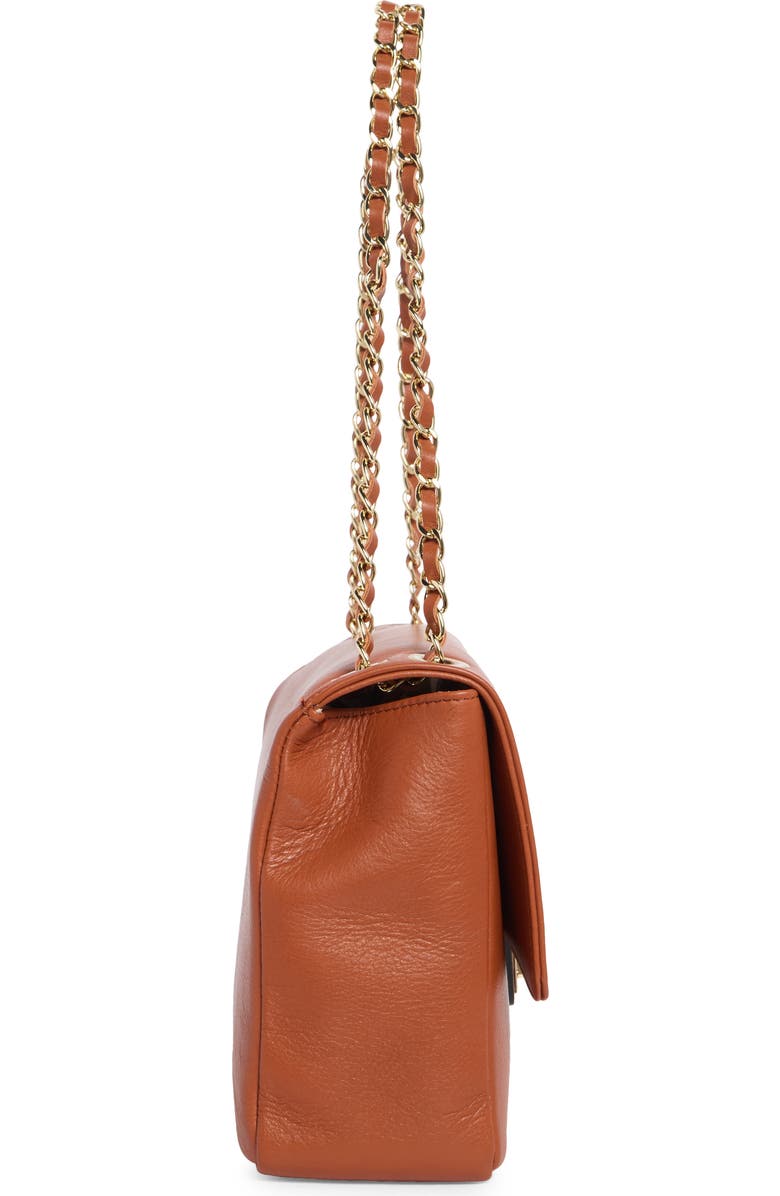 VALENTINO BY MARIO VALENTINO Posh Signature Shoulder Bag, Alternate, color, Whiskey