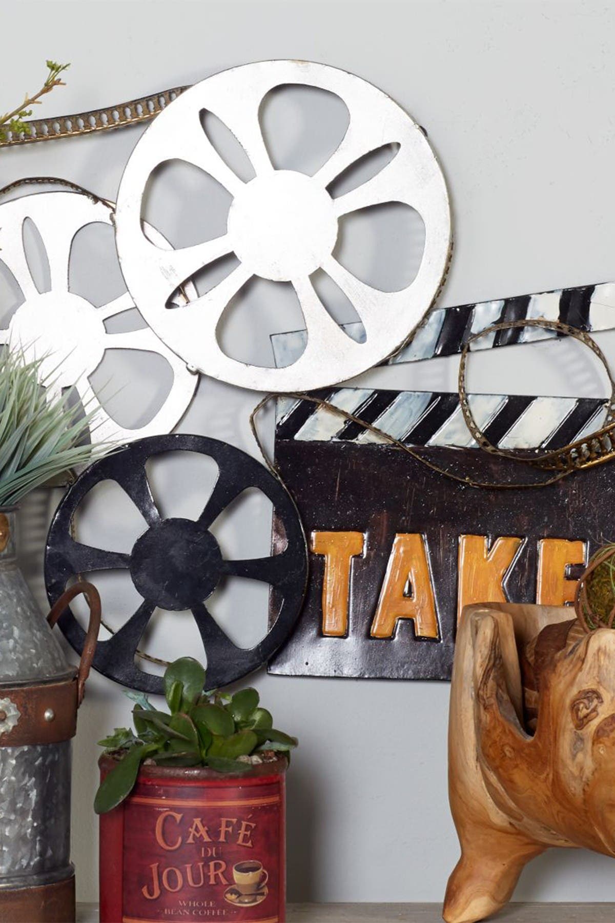 WILLOW ROW Multi Eclectic Film Reel Wall Decor | Nordstromrack