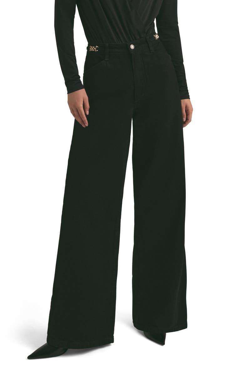 Favorite Daughter The Fancy Mischa Wide Leg Pants, Main, color,