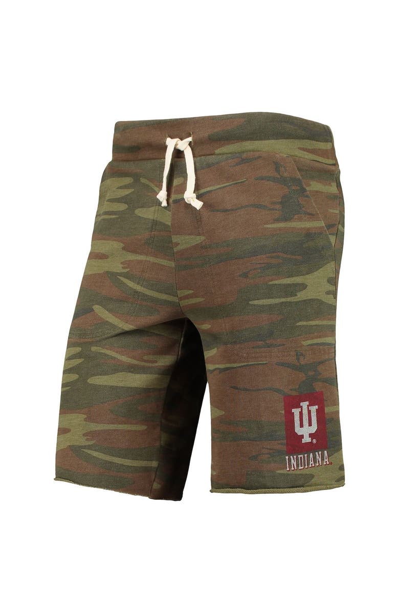 ALTERNATIVE APPAREL Men's Camo Alternative Apparel Indiana Hoosiers Victory Lounge Shorts, Alternate, color, 