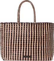 Loeffler Randall Klara Woven Leather Tote Bag