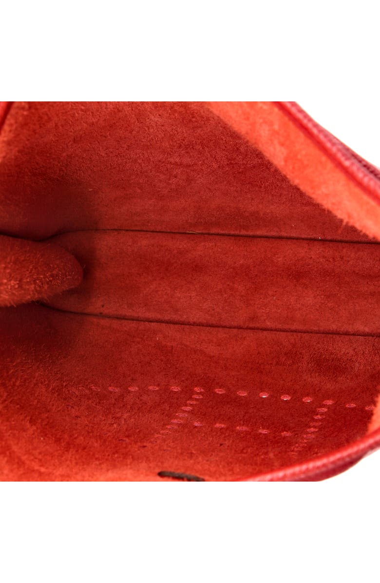 Pre-Owned Hermes Evelyne Bag Gen III Clemence PM, Alternate, color, Rouge Garance