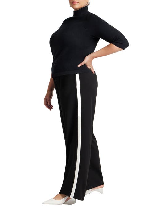 Track Pant With Side Stripe (Plus Available)