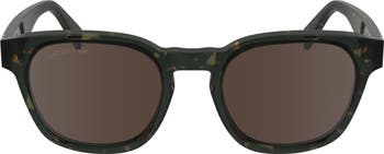 Premium Heritage 49mm Rectangular Sunglasses
